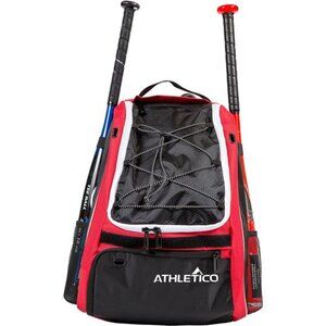 Baseball Bat Bag - Backpack for Baseball, T-Ball & Softball Equipment & Gear